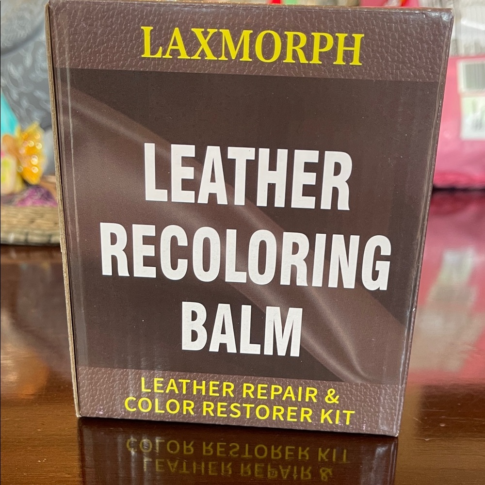 LAXMORPH Leather Recoloring Balm - Gray new